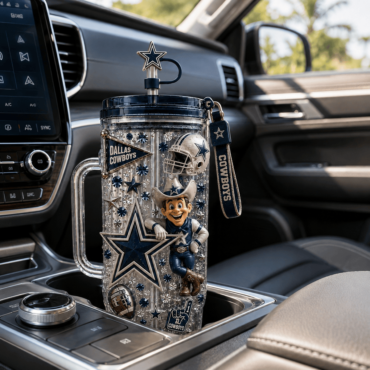 DLCB 40oz Tumbler With Handle NHVH